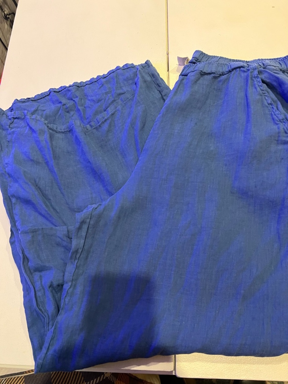 Match point USA 100% linen pants XL - Picture 2 of 7